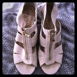 Merona brand wedge heels from Target size 9.5